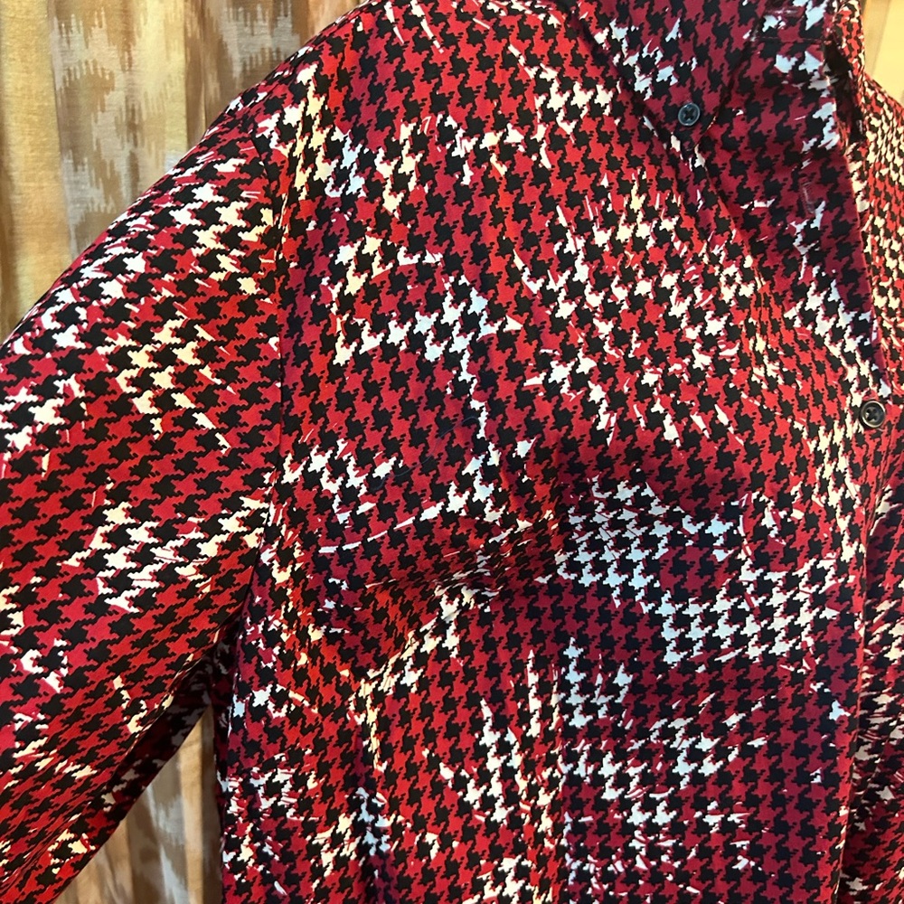 Red Check Tunic Top - Picture 8 of 10